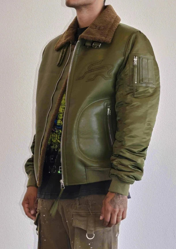 Mustang MA-1 Jacket Olive