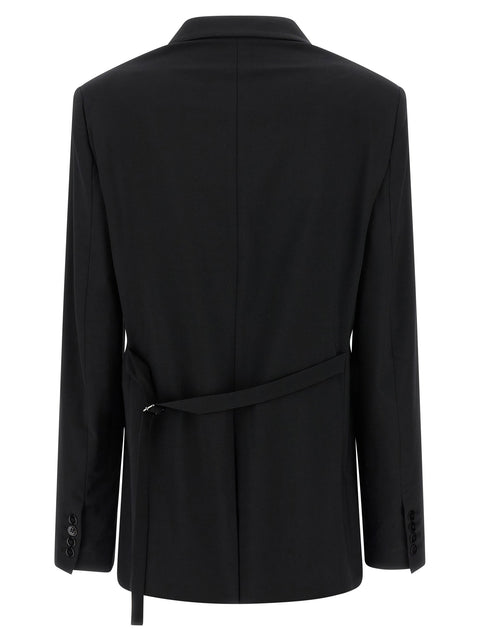 Nensi Dojaka Belt Blazer