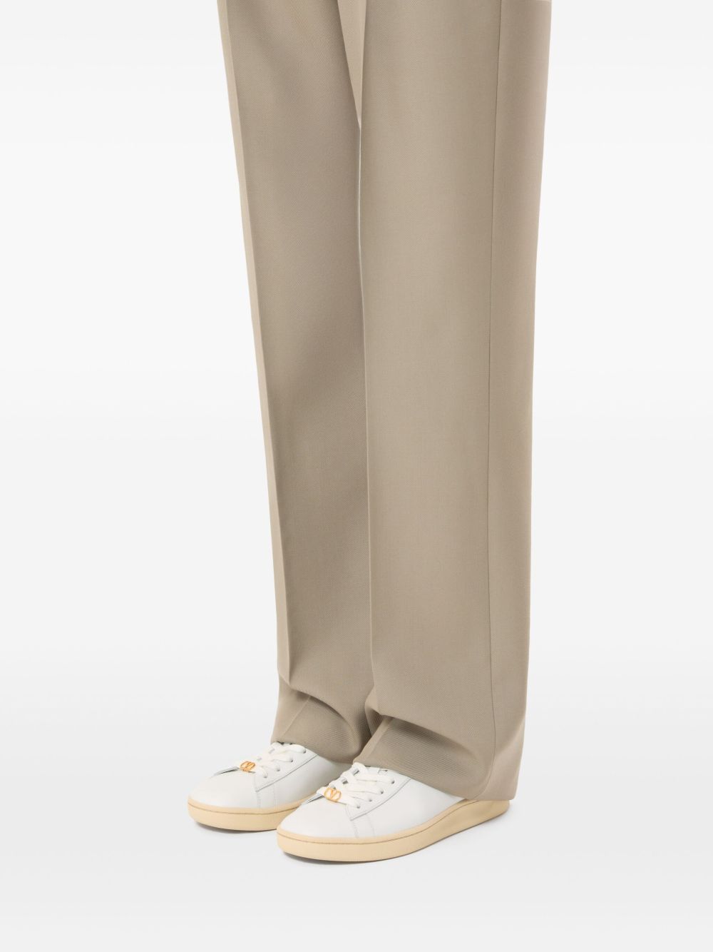 Nappa Calfskin Leather Sneakers for Comfortable Everyday Wear