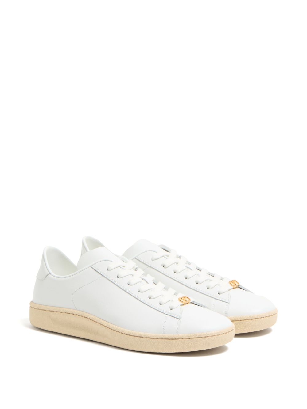 Nappa Calfskin Leather Sneakers for Comfortable Everyday Wear