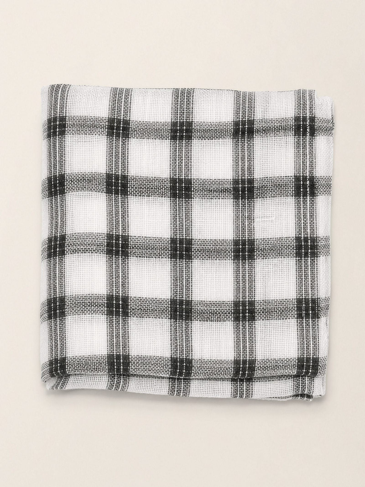 Natural Linen Soft Texture Scarf