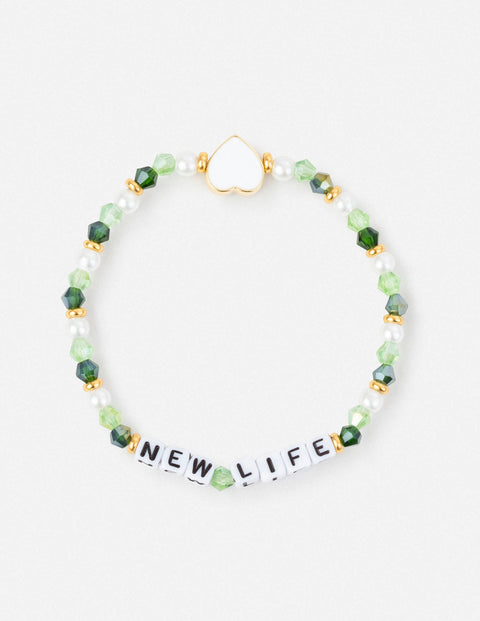 New Life Letter Bracelet