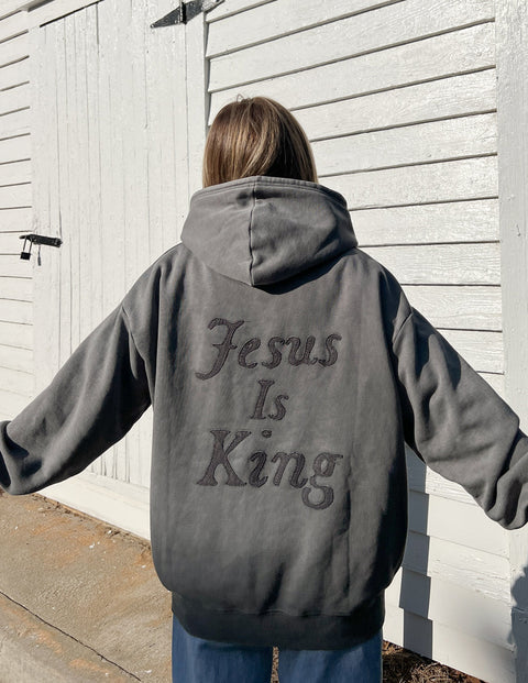 Not Sorry Jesus Is King Unisex Hoodie