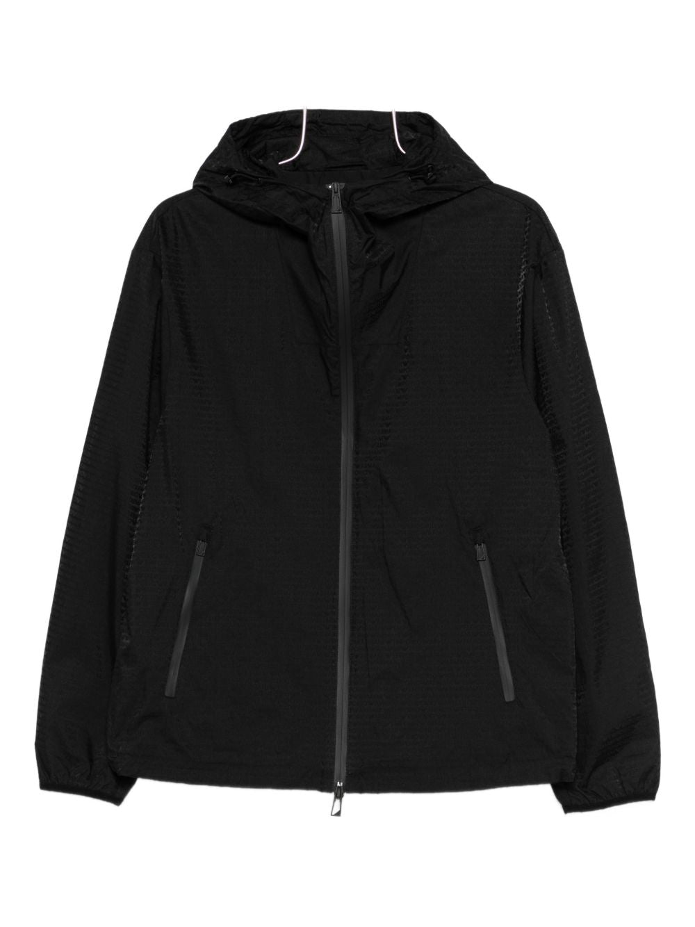 Nylon Blouson Jacket with Zip Pockets for Everyday Comfort