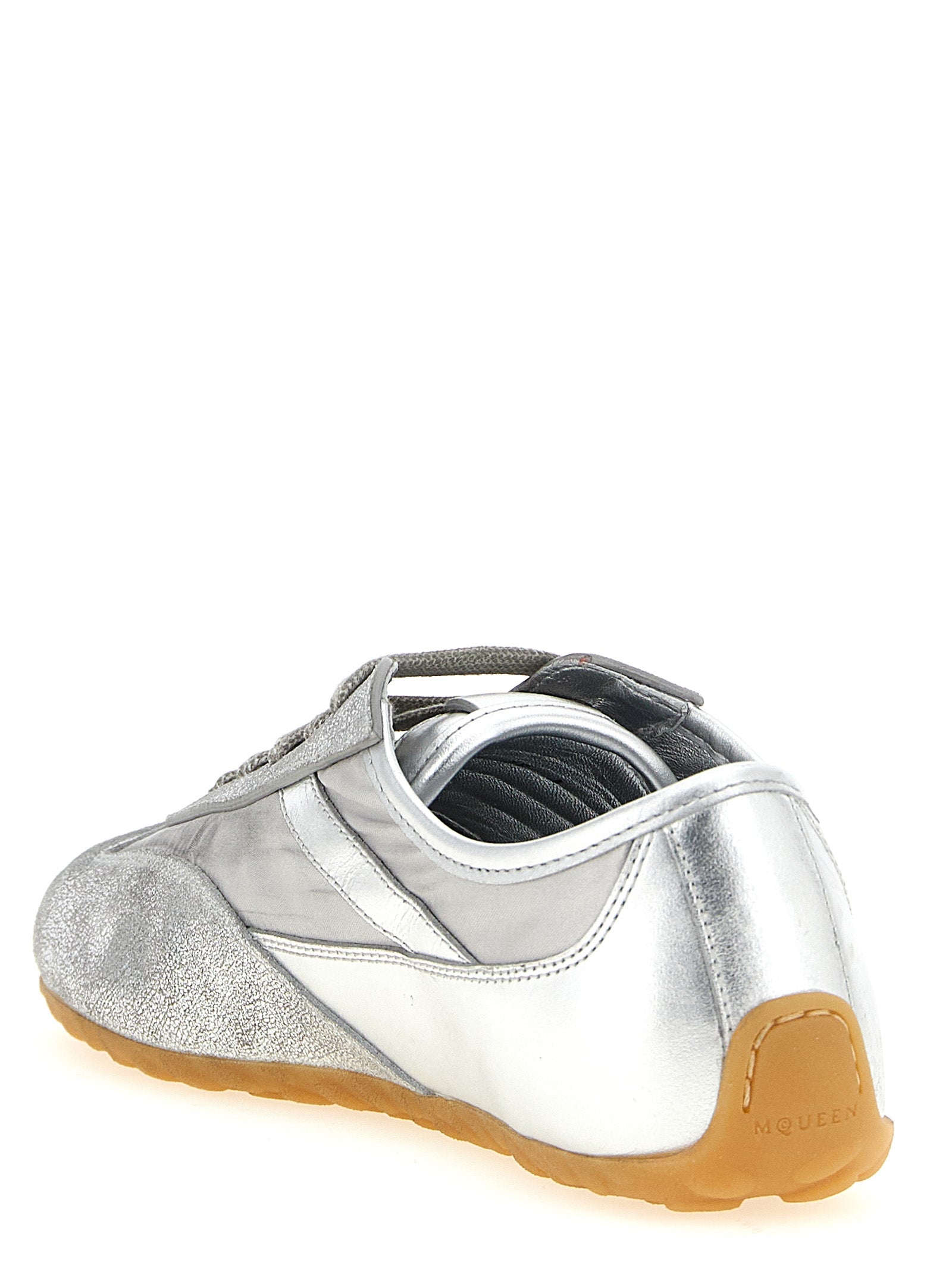 Nylon Leather Sneakers for Everyday Comfort