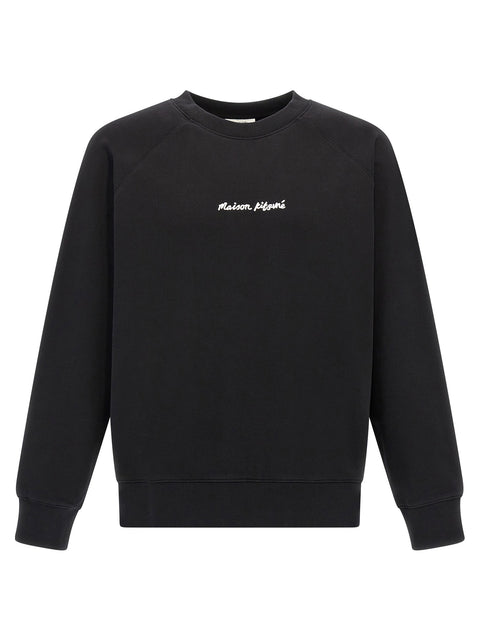 Maison Kitsuné Logo Embroidery Sweatshirt
