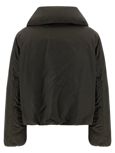 Lemaire Bubble Collar Cropped Down Jacket