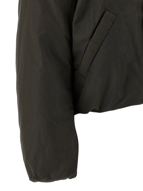 Lemaire Bubble Collar Cropped Down Jacket