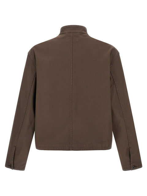 Lemaire Brown Korean Collar Jacket