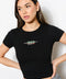 Olives Bead Tee Black