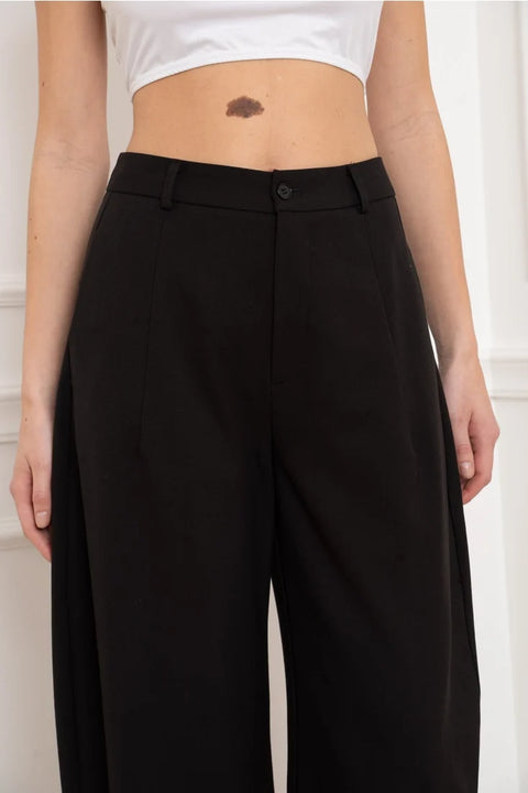 Ori Structured Wide Balloon Pants