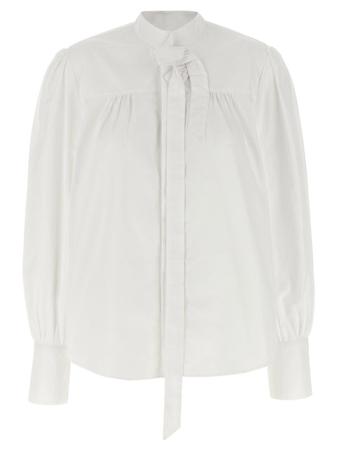 Prada Bow Shirt