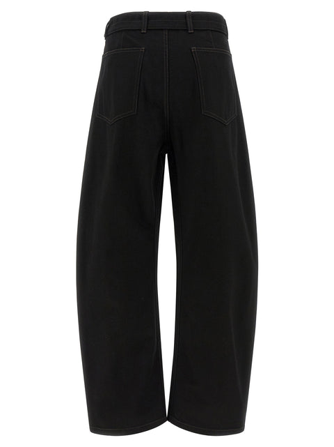Lemaire Twisted Belted Jeans