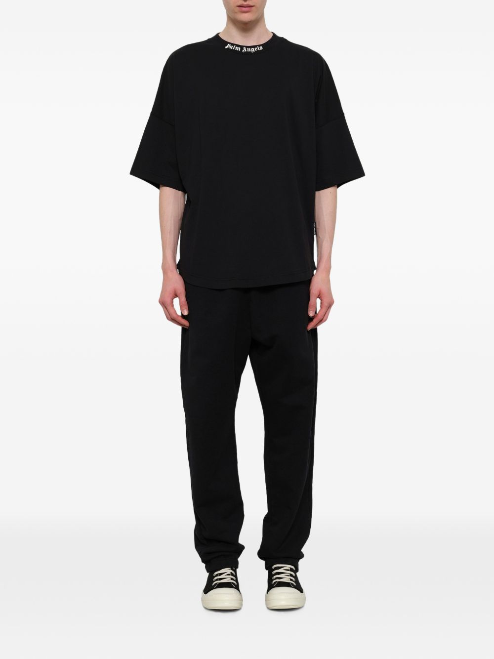 PALM ANGELS T-shirts and Polos BLACK