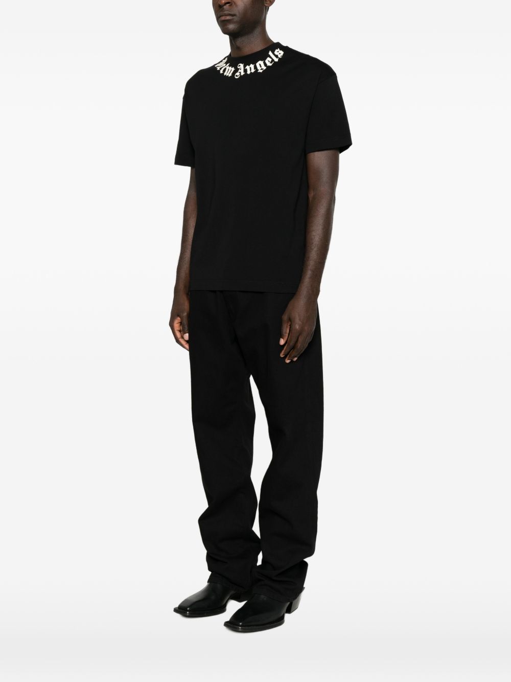 PALM ANGELS T-shirts and Polos BLACK