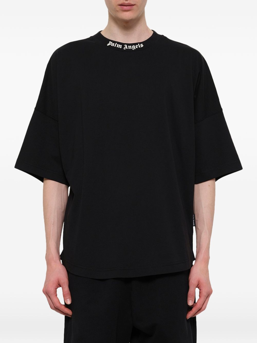 PALM ANGELS T-shirts and Polos BLACK