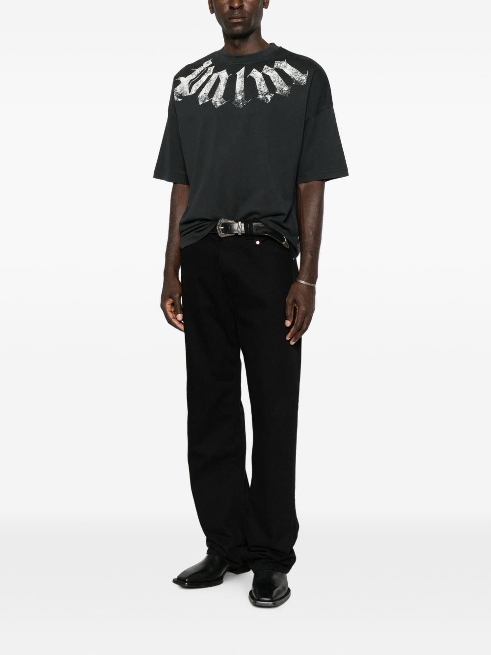 PALM ANGELS T-shirts and Polos BLACK