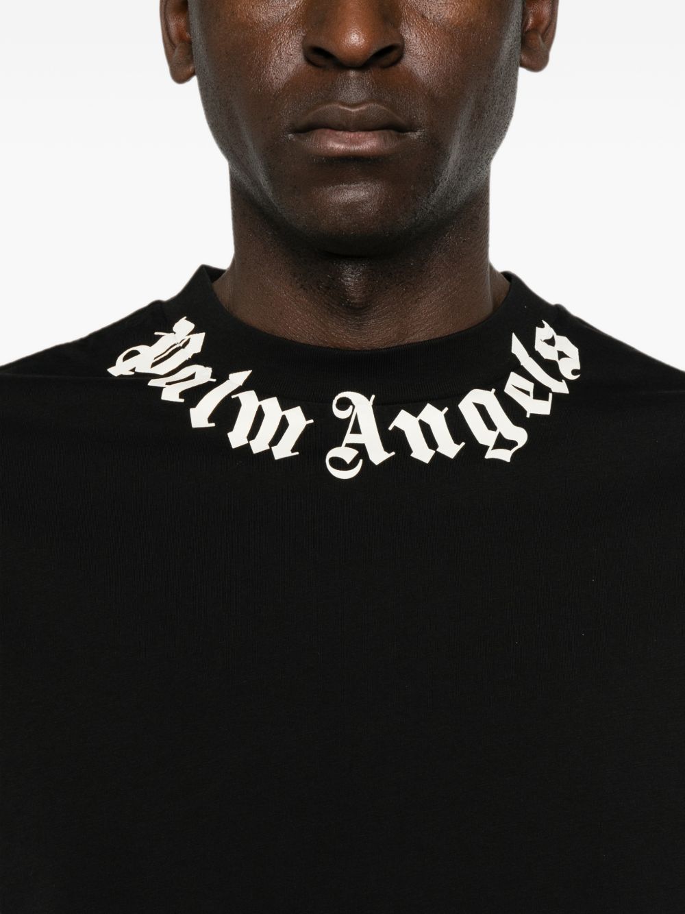 PALM ANGELS T-shirts and Polos BLACK