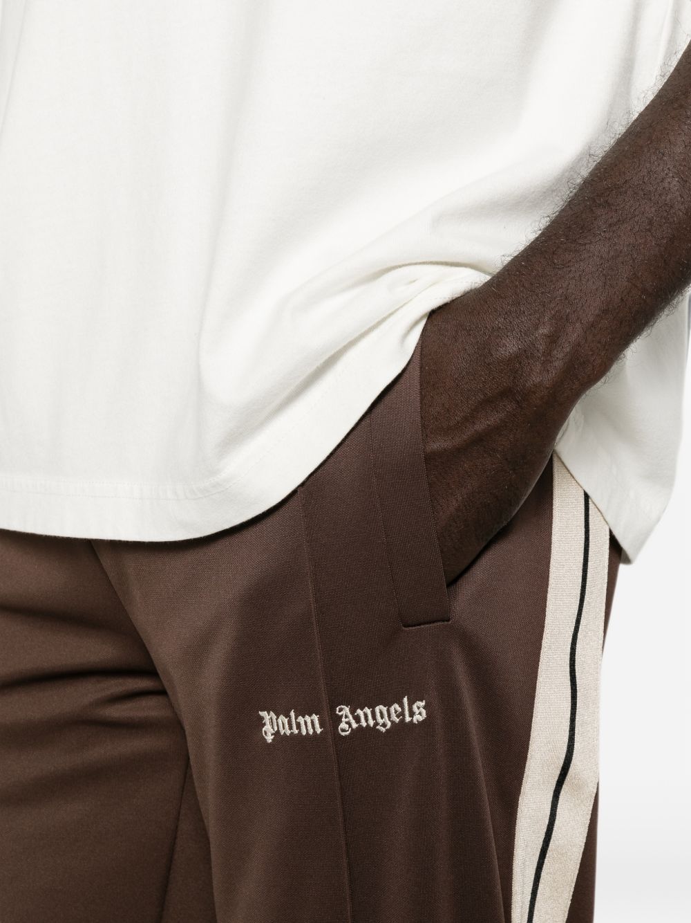 PALM ANGELS Trousers BROWN
