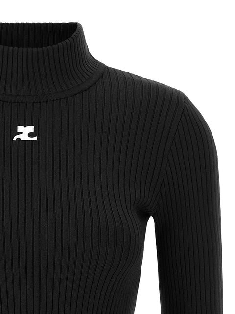 Courreges Reedition High Neck Sweater