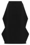 Pleats Please Issey Miyake Zig Zag Knit Skirt