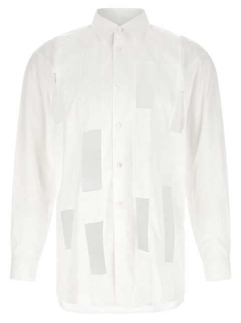 Comme Des Garçons Homme Plus Geometric Cut-out Shirt