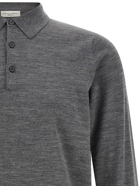Larmeri Studio Merino Wool Polo Shirt