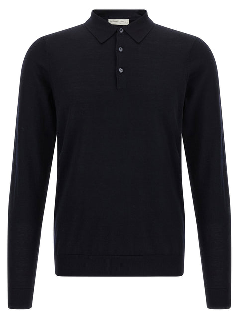 Larmeri Studio Merino Wool Polo Shirt