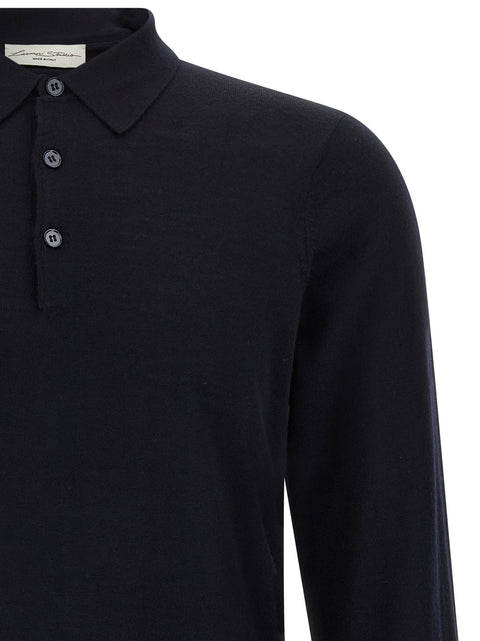 Larmeri Studio Merino Wool Polo Shirt