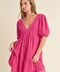 Penny Magenta Women's Dress