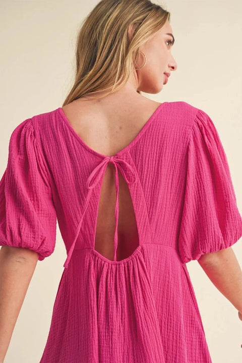 Penny Magenta Women's Dress