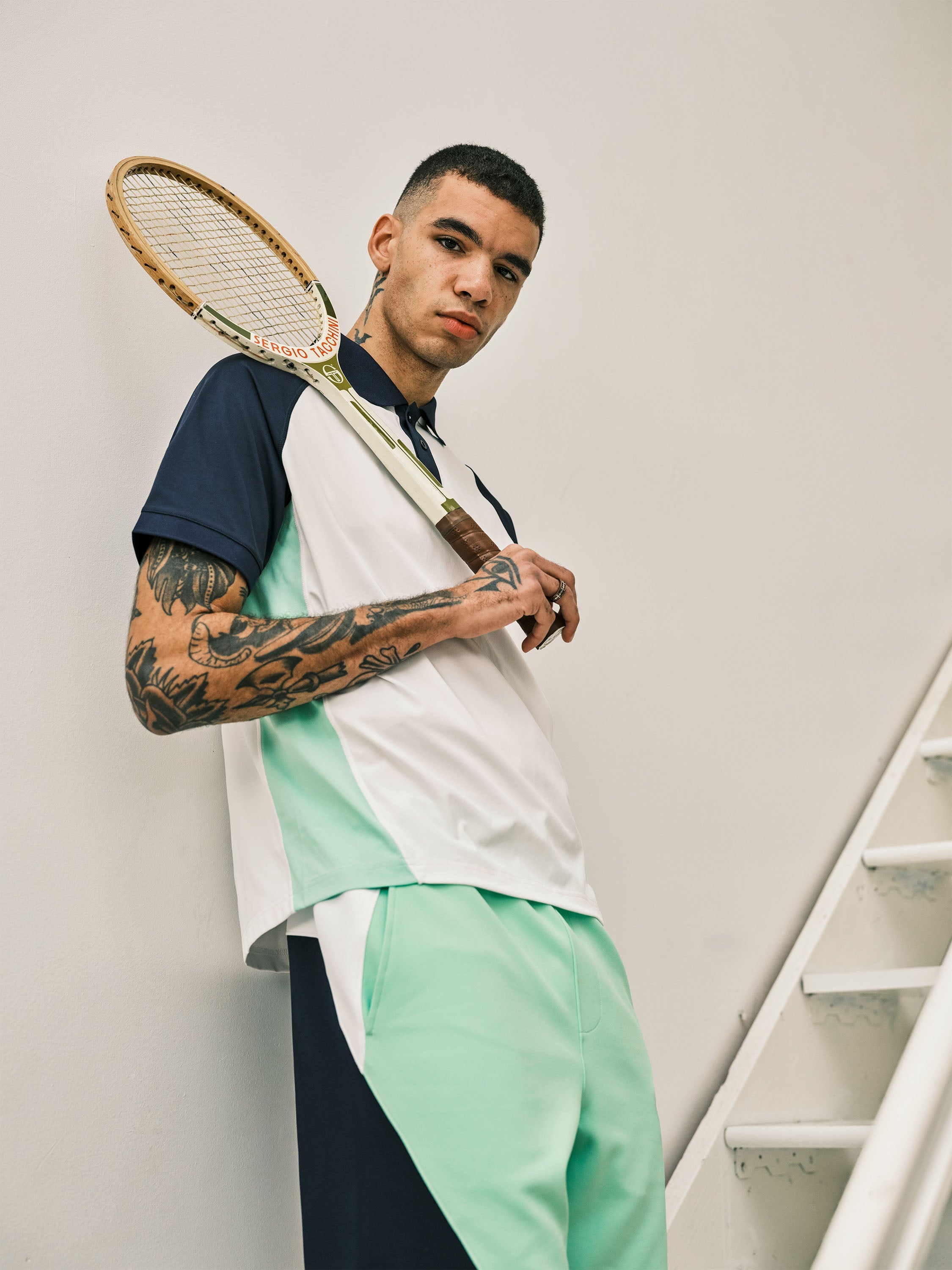 Pagia Court Polo- Green Ash