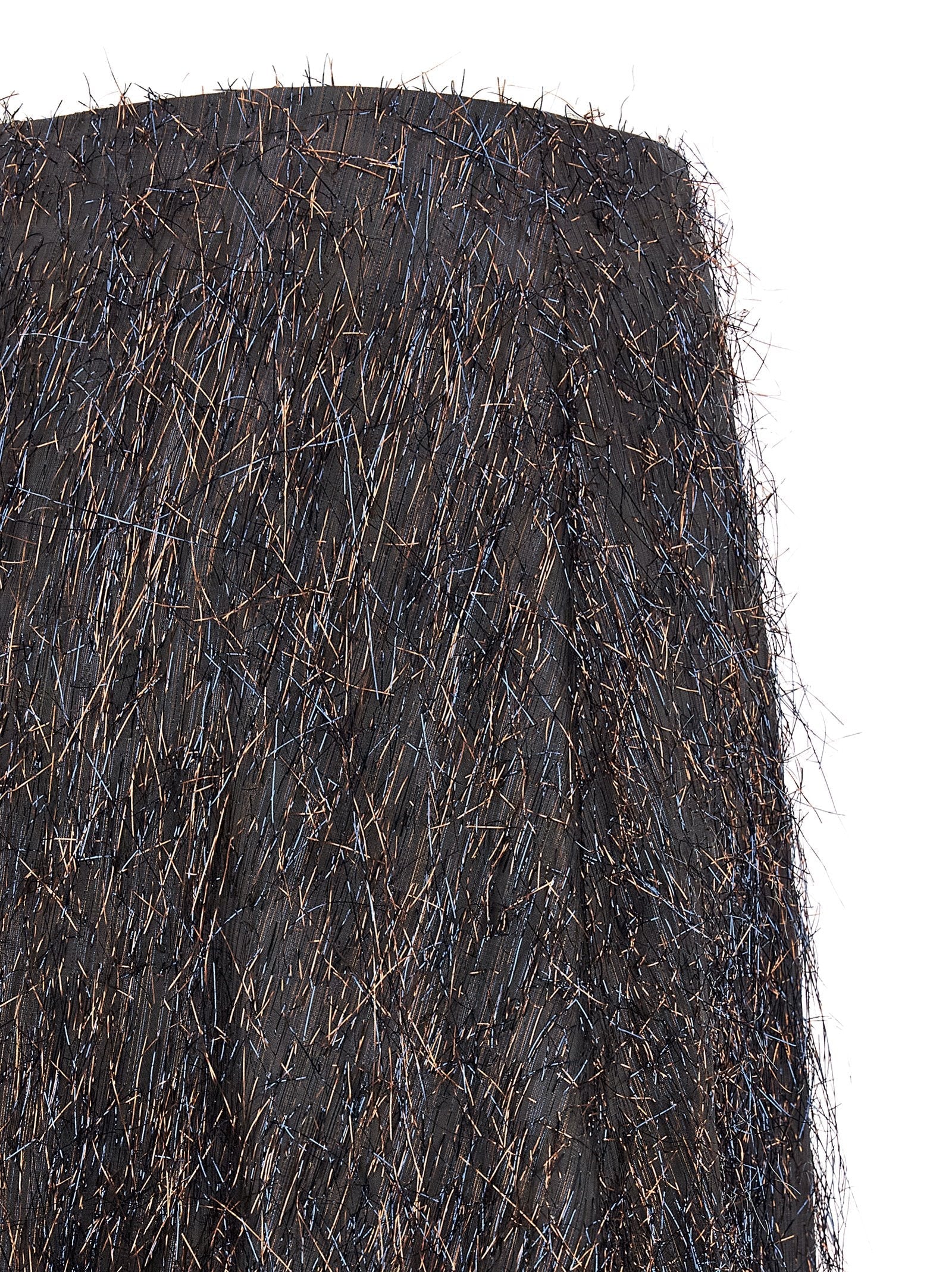 Peserico Skirt With Metallic Fringes