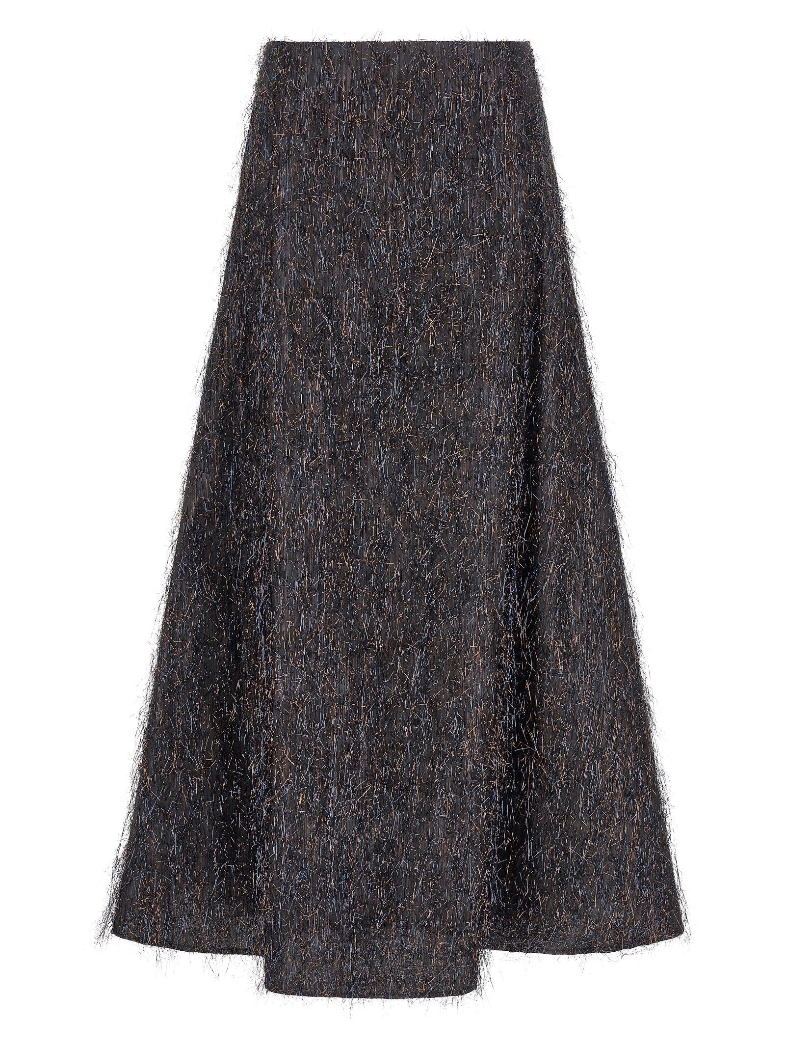 Peserico Skirt With Metallic Fringes