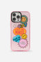 Pink Sticker Collage Phone Case
