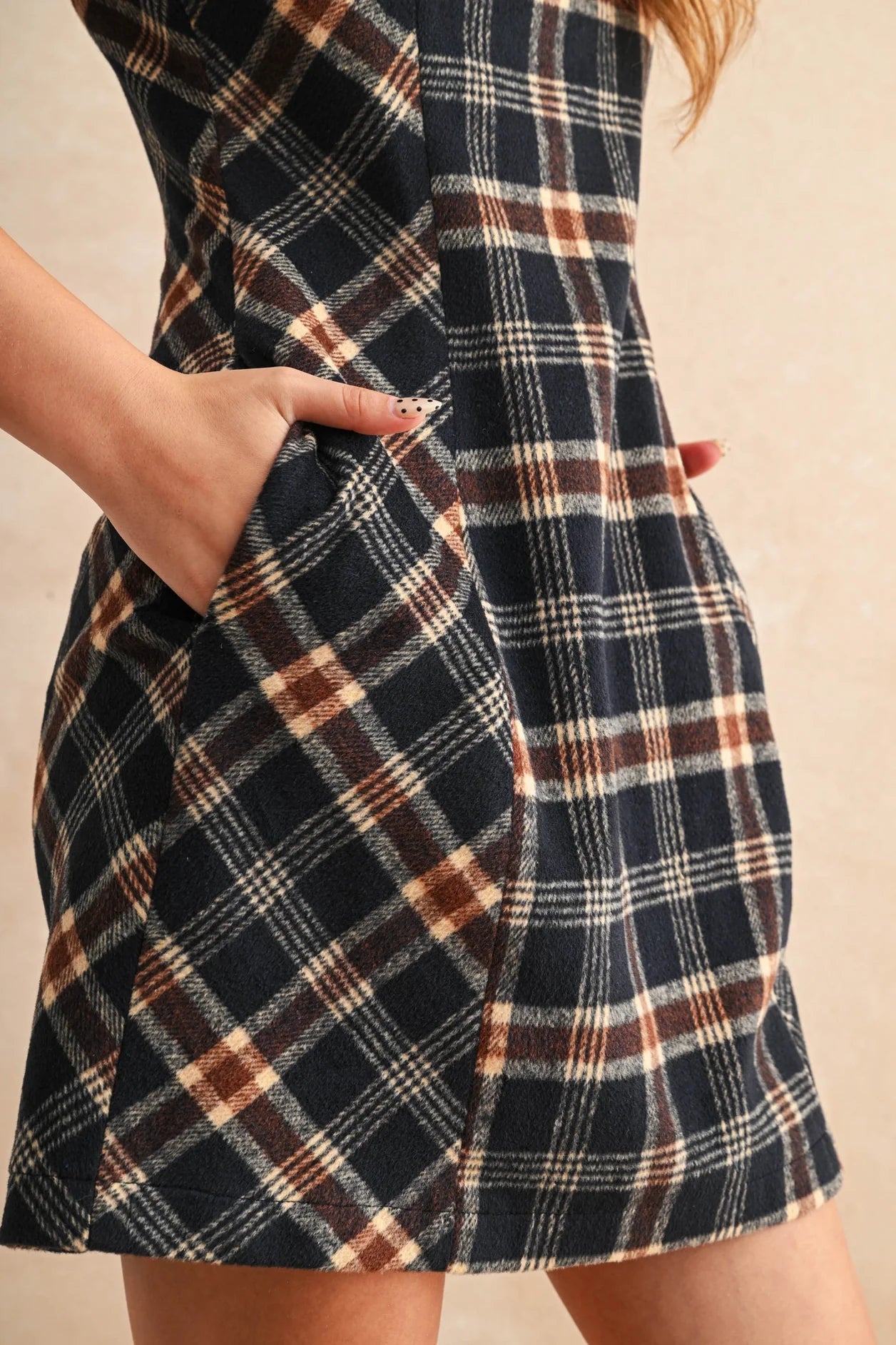 Plaid Pattern Dress