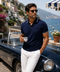 Pocket Polo Shirt - Navy