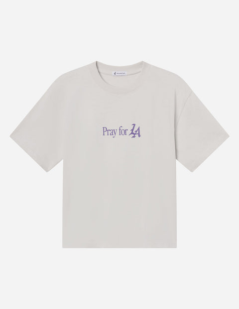 Pray for Los Angeles Heavyweight Tee