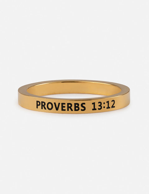 Proverbs 13:12 Ring