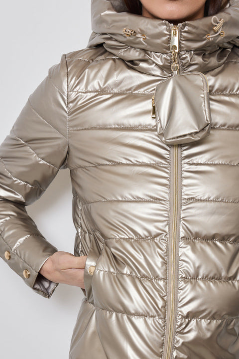 Quilted Hooded Jacket