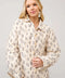 Quilted Western Horse Print Jacket