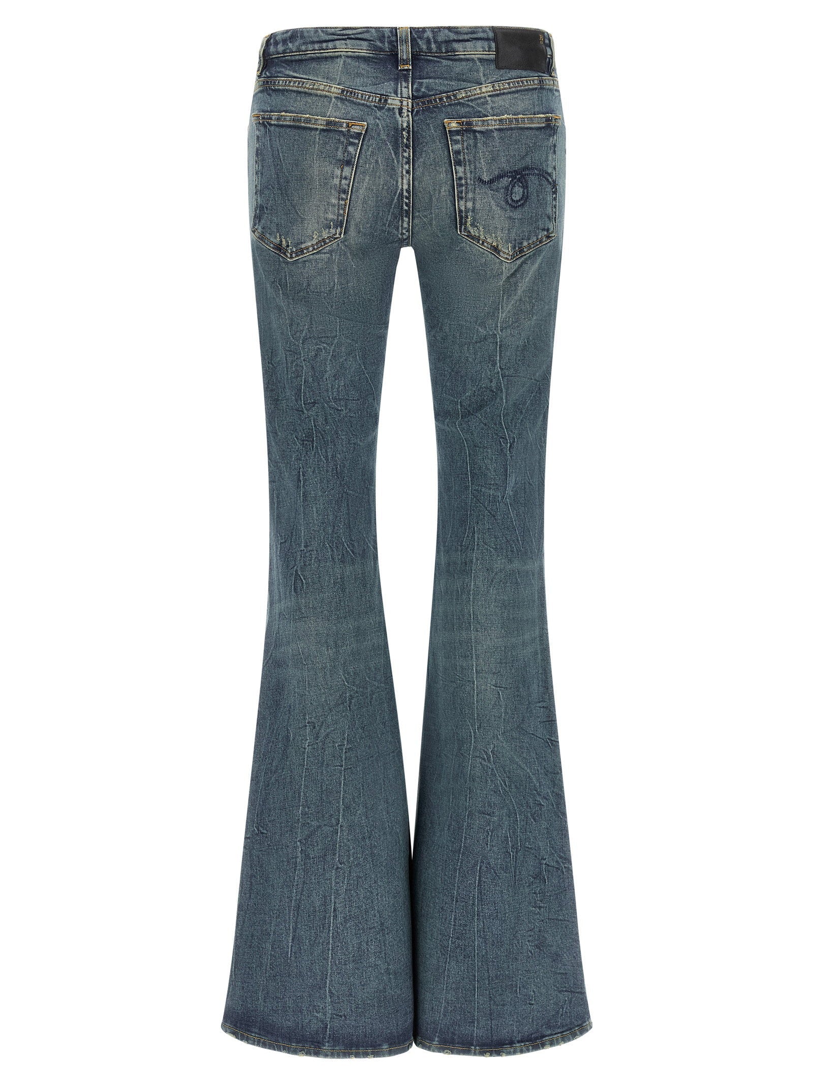 R13 Overflow Boy Flare Jeans