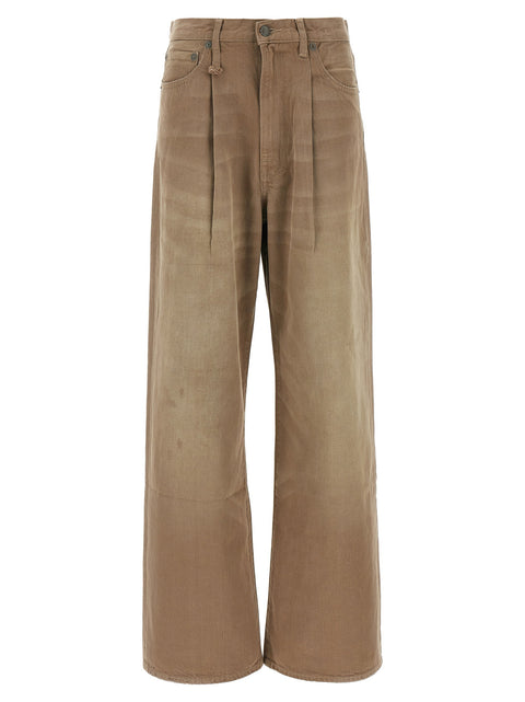 R13 Damon Pleated Jeans
