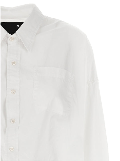 R13 Crossover Bubble Shirt