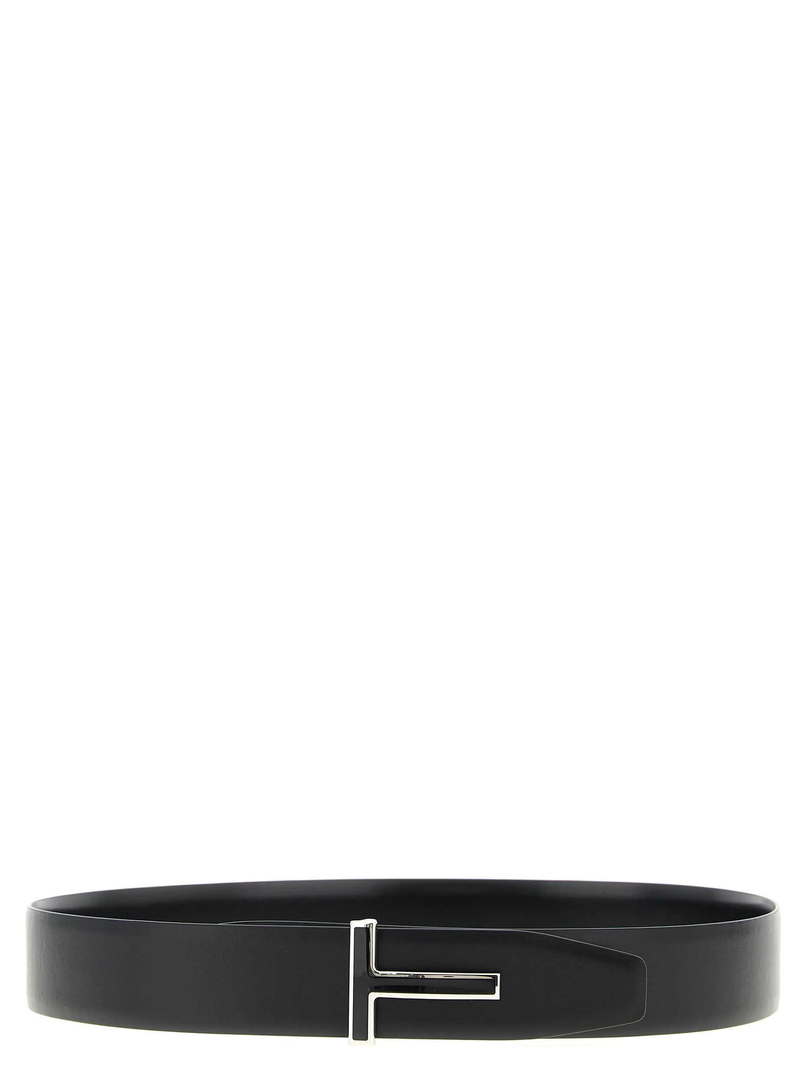 Reversible Shiny Calf Leather Belt