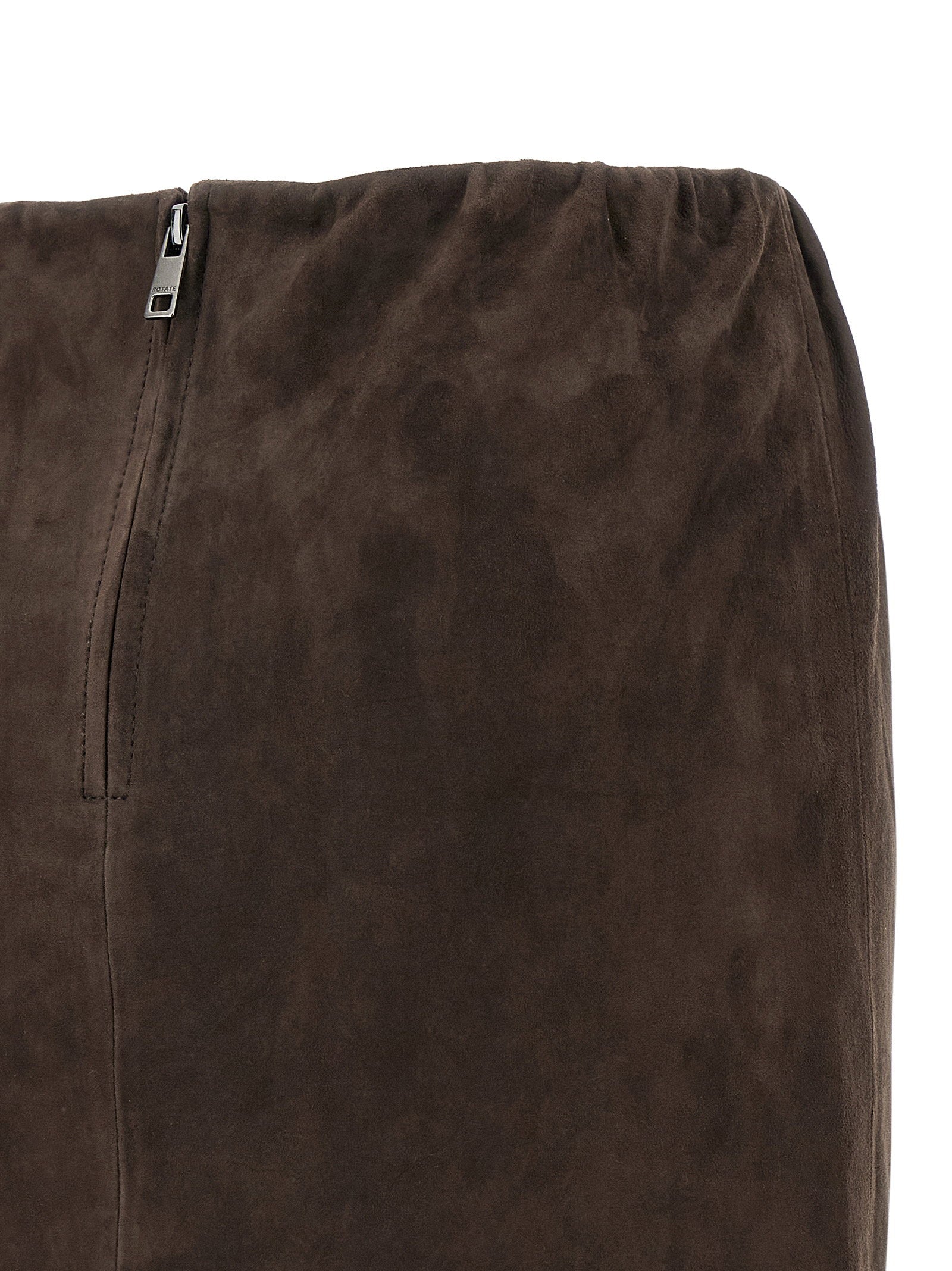 Rotate Birger Christensen Suede Skirt