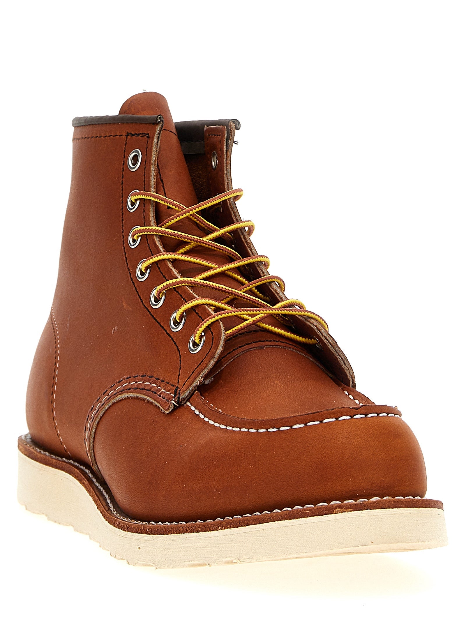 Rough Leather Lace-Up Ankle Boots for Comfort