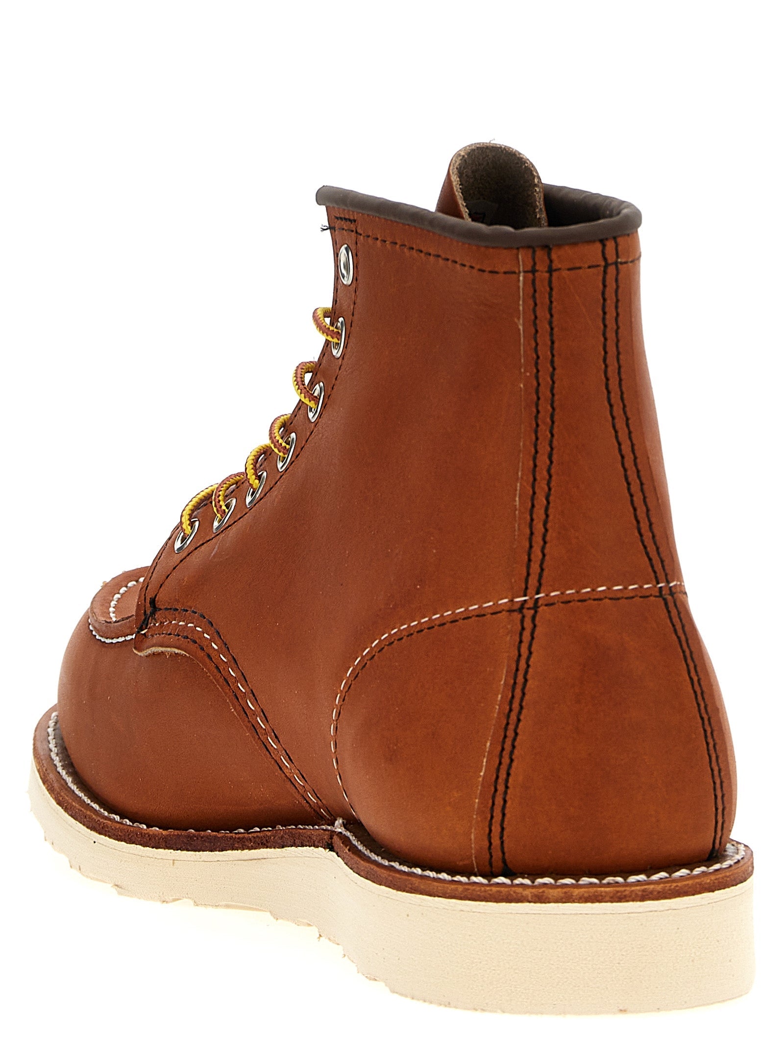 Rough Leather Lace-Up Ankle Boots for Comfort