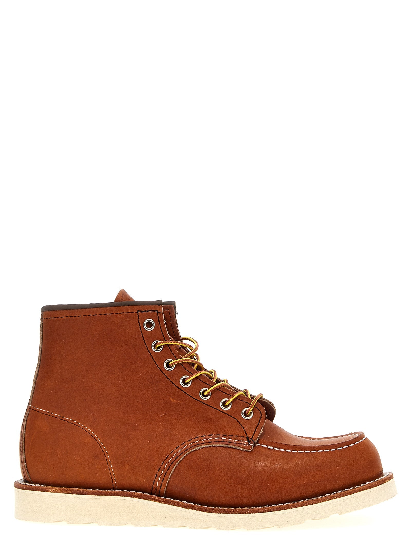 Rough Leather Lace-Up Ankle Boots for Comfort