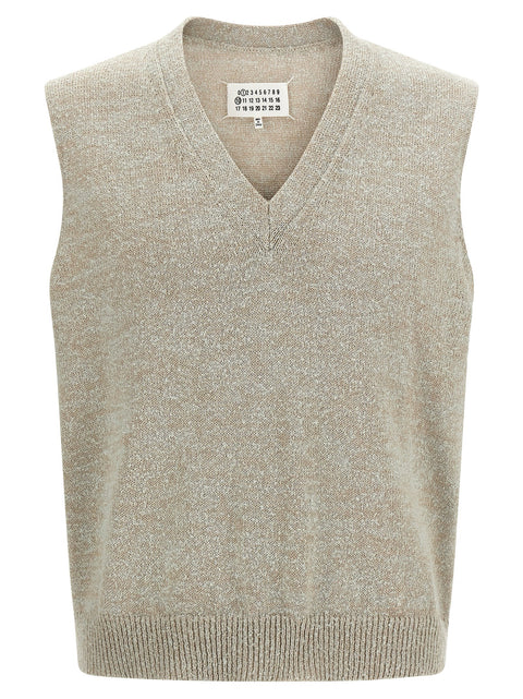 Maison Margiela Bouclé Knit Vest
